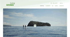Desktop Screenshot of livingazores.com