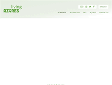 Tablet Screenshot of livingazores.com